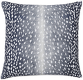Antelope Pillow Cover in Navy Blue, 04242
