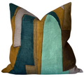District Pillow Cover in Tobacco, Kelly Wearstler Textiles