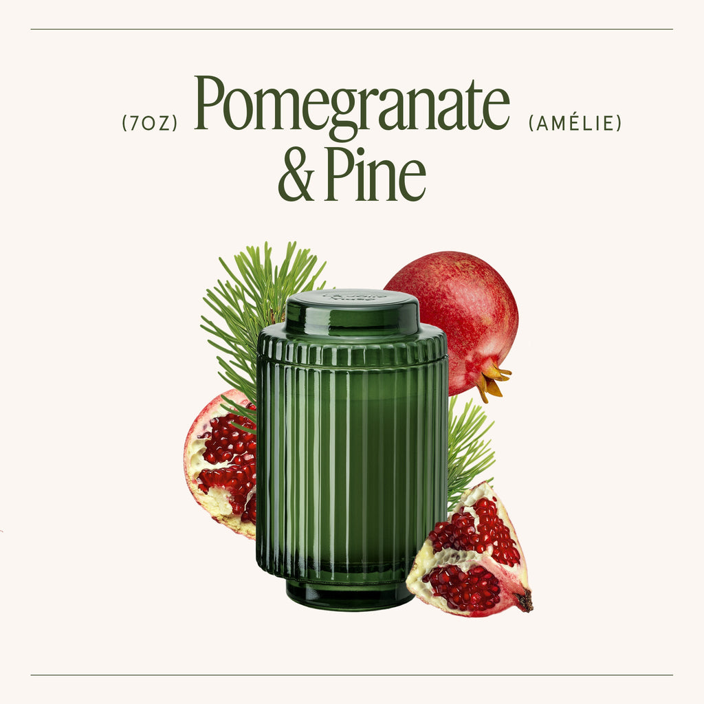 Amélie – Pomegranate & Pine Candle