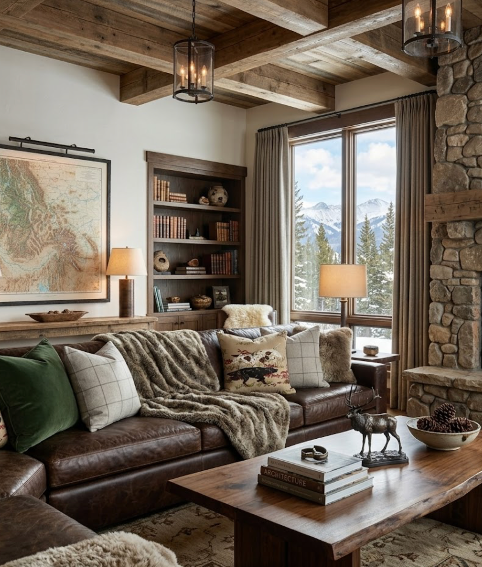 Bancroft Wool Pillow Cover in Malt Brown, Schumacher Textiles