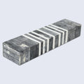 Decorative Storage Box Patisserie Cafe Bone & Resin Inlay, Grey - 7 Sizes