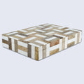 Wood & Resin Inlay Box Marquetry Decorative Keepsake 8 Sizes