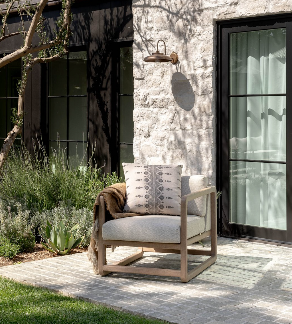 Carmania Pillow Cover in Charcoal, Indoor Outdoor Pillows, Peter Dunham Textiles