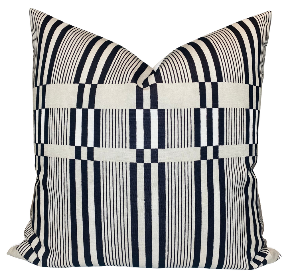 Kelly Wearstler Bandeau Pillow Cover in Tawny, Indoor Outdoor