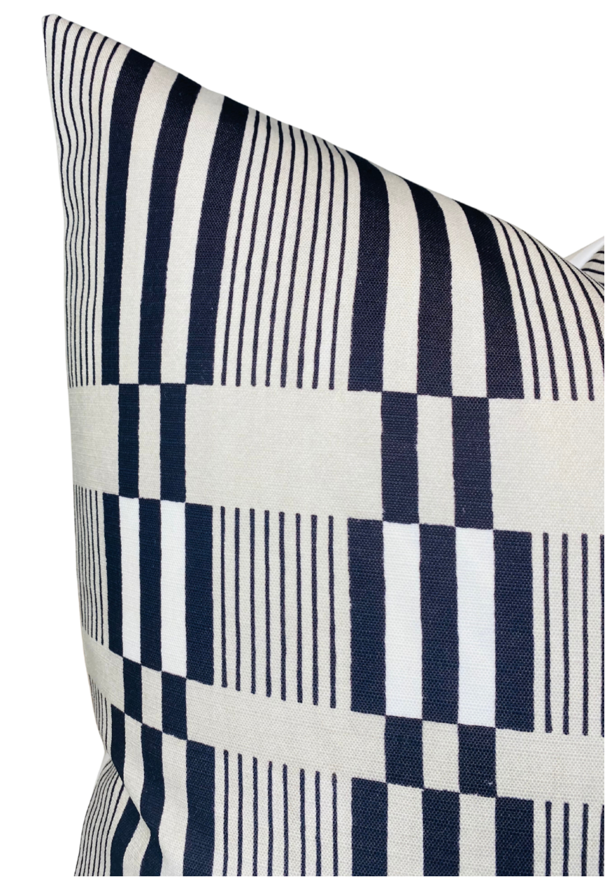 Kelly Wearstler Bandeau Pillow Cover in Tawny, Indoor Outdoor