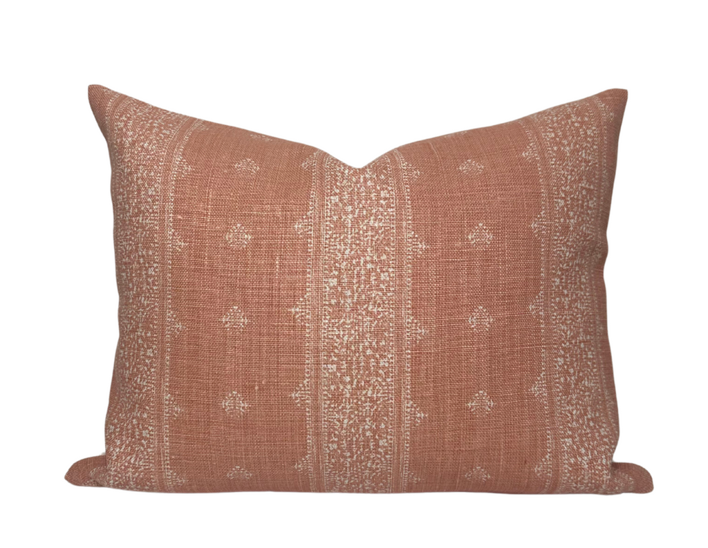 Fez Pillow Cover in Terracotta, Peter Dunham Textiles