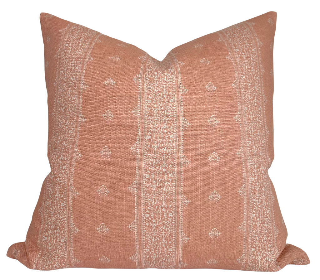 Fez Pillow Cover in Terracotta, Peter Dunham Textiles