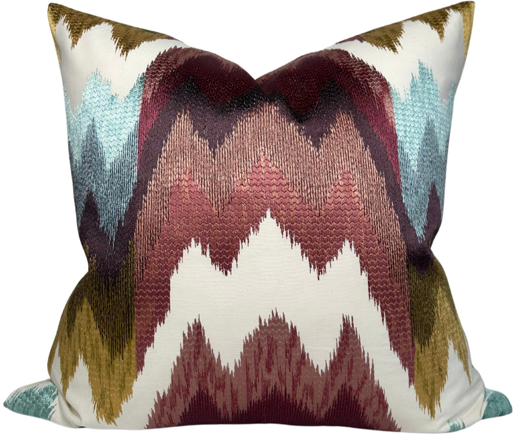 Kamut Pillow Cover in Summer, Thibaut Pillows