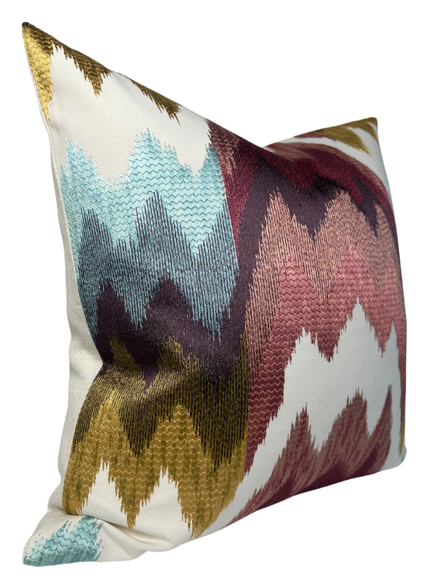 Kamut Pillow Cover in Summer, Thibaut Pillows