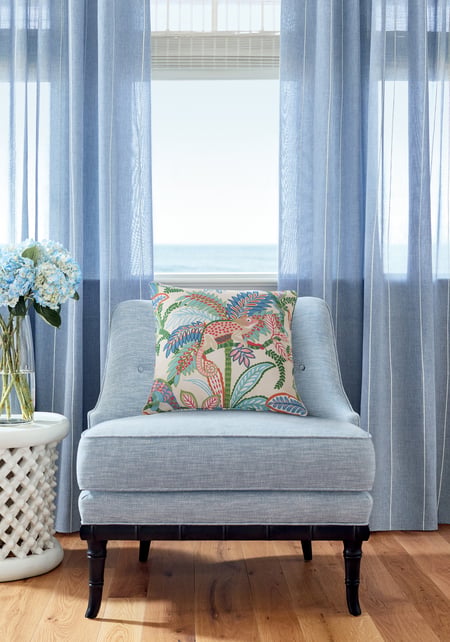 Iggy Performance Pillow Cover in Ivory, Thibaut Pillows