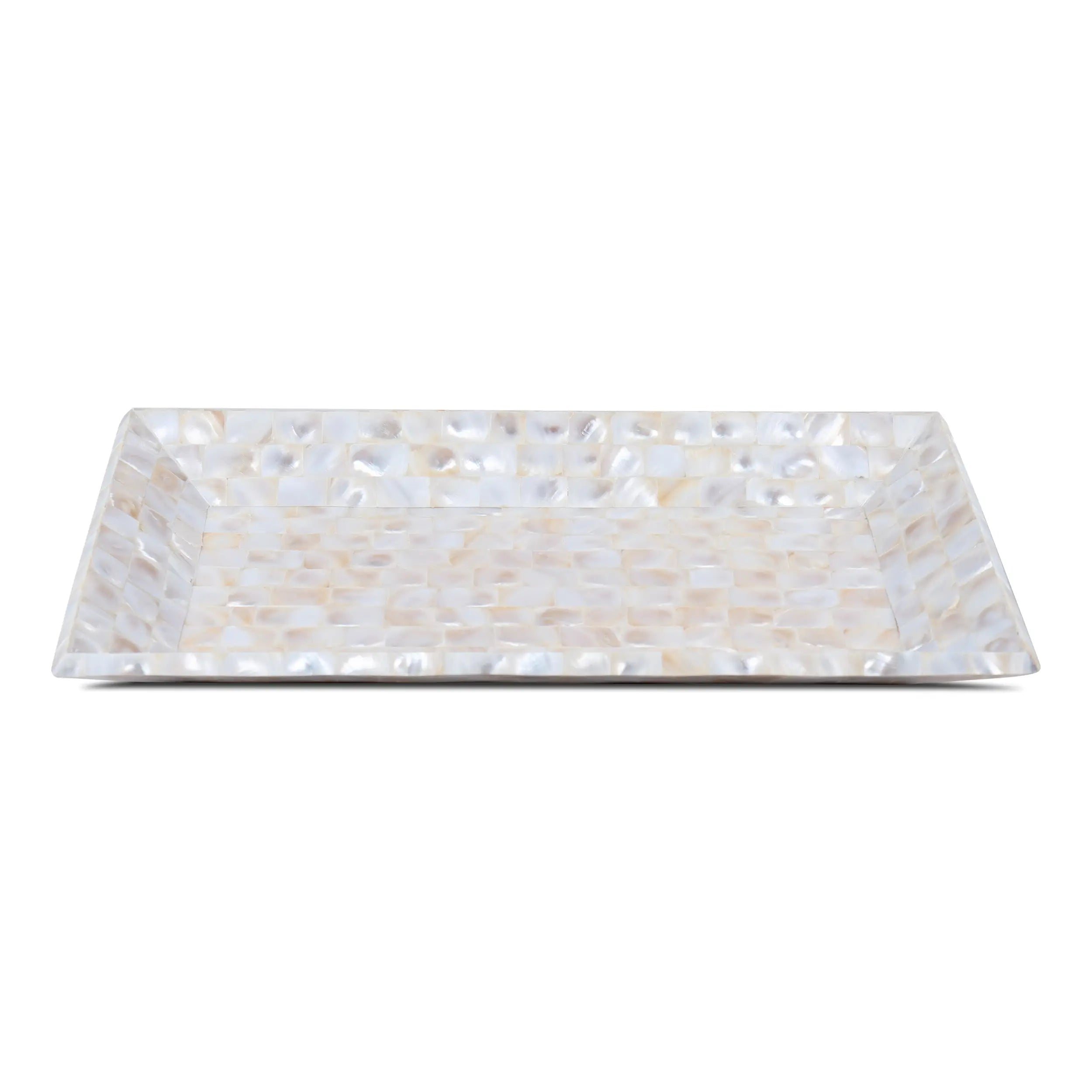 Mother of Pearl Decorative Tray Vanity Coffee Table 12"x7"