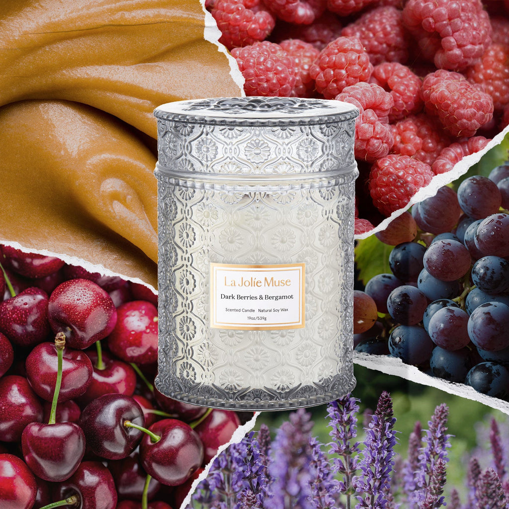 Maelyn - Dark Berries & Bergamot 19oz Candle