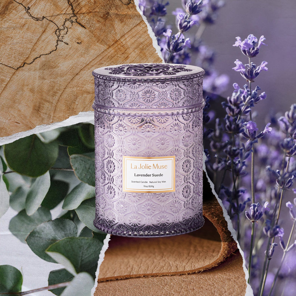 Maelyn - Lavender Suede 19oz Candle