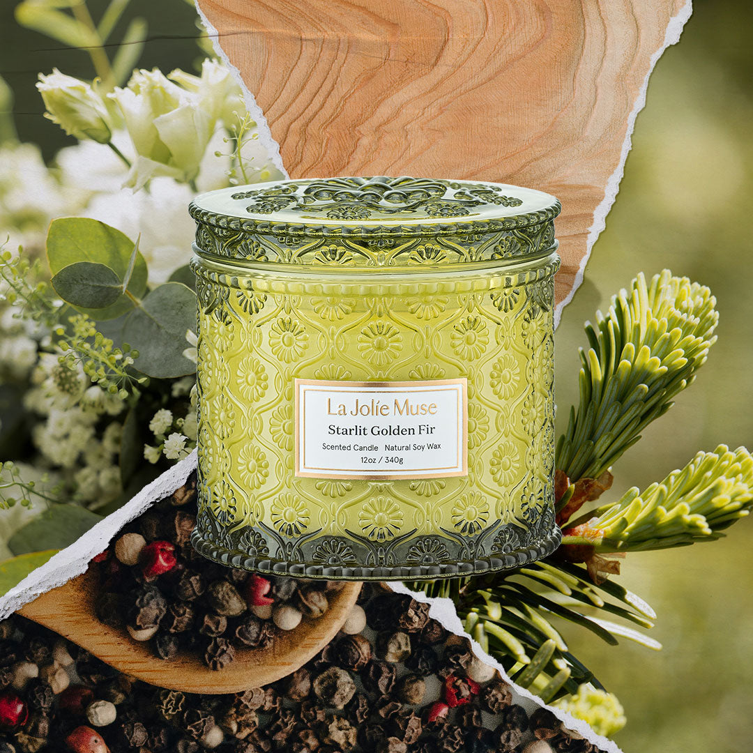Maelyn - Starlit Golden Fir 12oz Candle