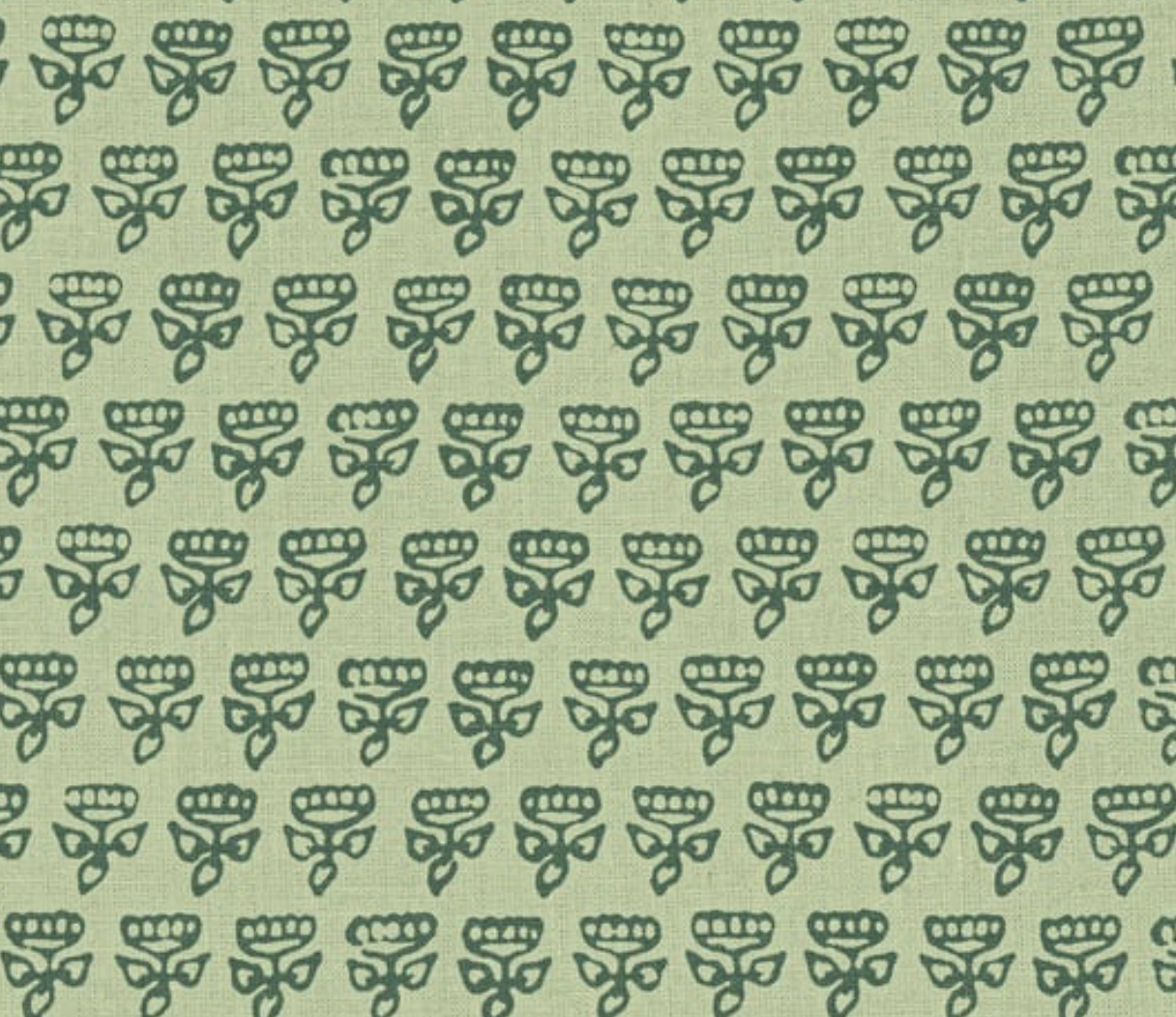 Mimi Floral Pillow Cover in Green, Thibaut Pillows