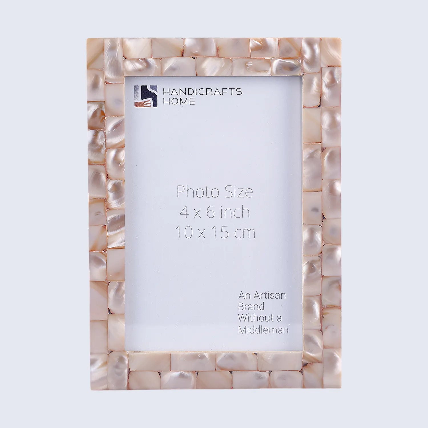 Mother of Pearl Inlay Picture Frame Pink 4x6 5x7 8x10
