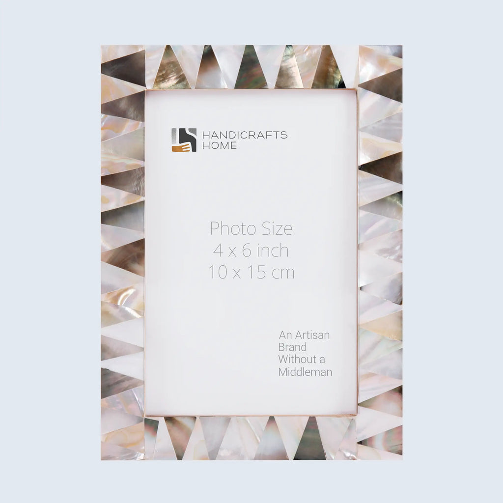 Picture Frame Pearlescent Ivory Collection Mother of Pearl Ivory – 3 Sizes