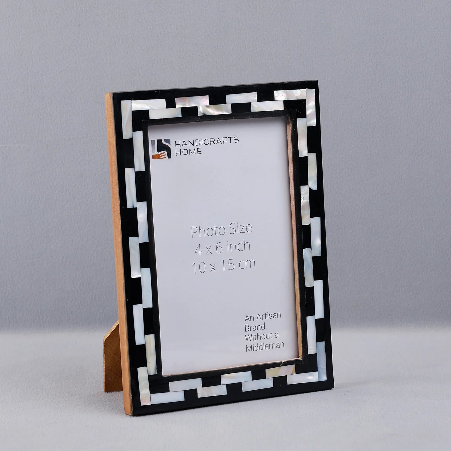 Picture Frames Pearlescent Tiptoe Collection Mother of Pearl & Resin Inlay, 3 Sizes