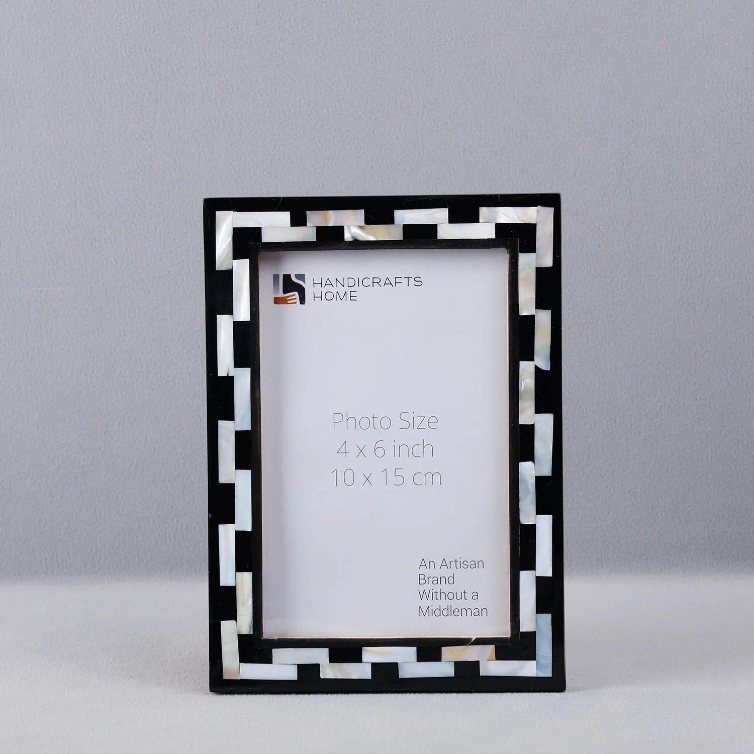 Picture Frames Pearlescent Tiptoe Collection Mother of Pearl & Resin Inlay, 3 Sizes