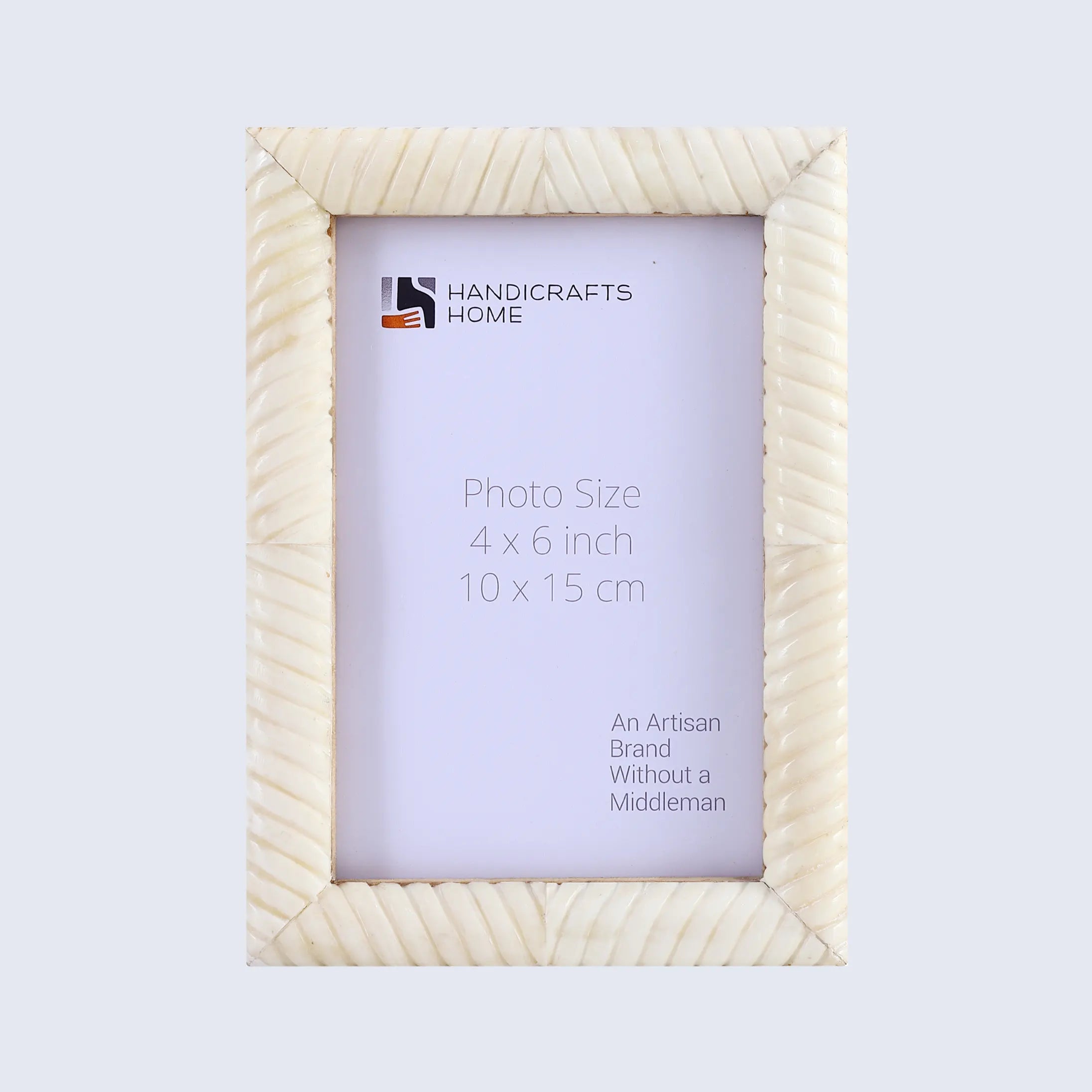 Picture Frame Sea Siren Ligeia Collection Bone Inlay White – 2 Sizes