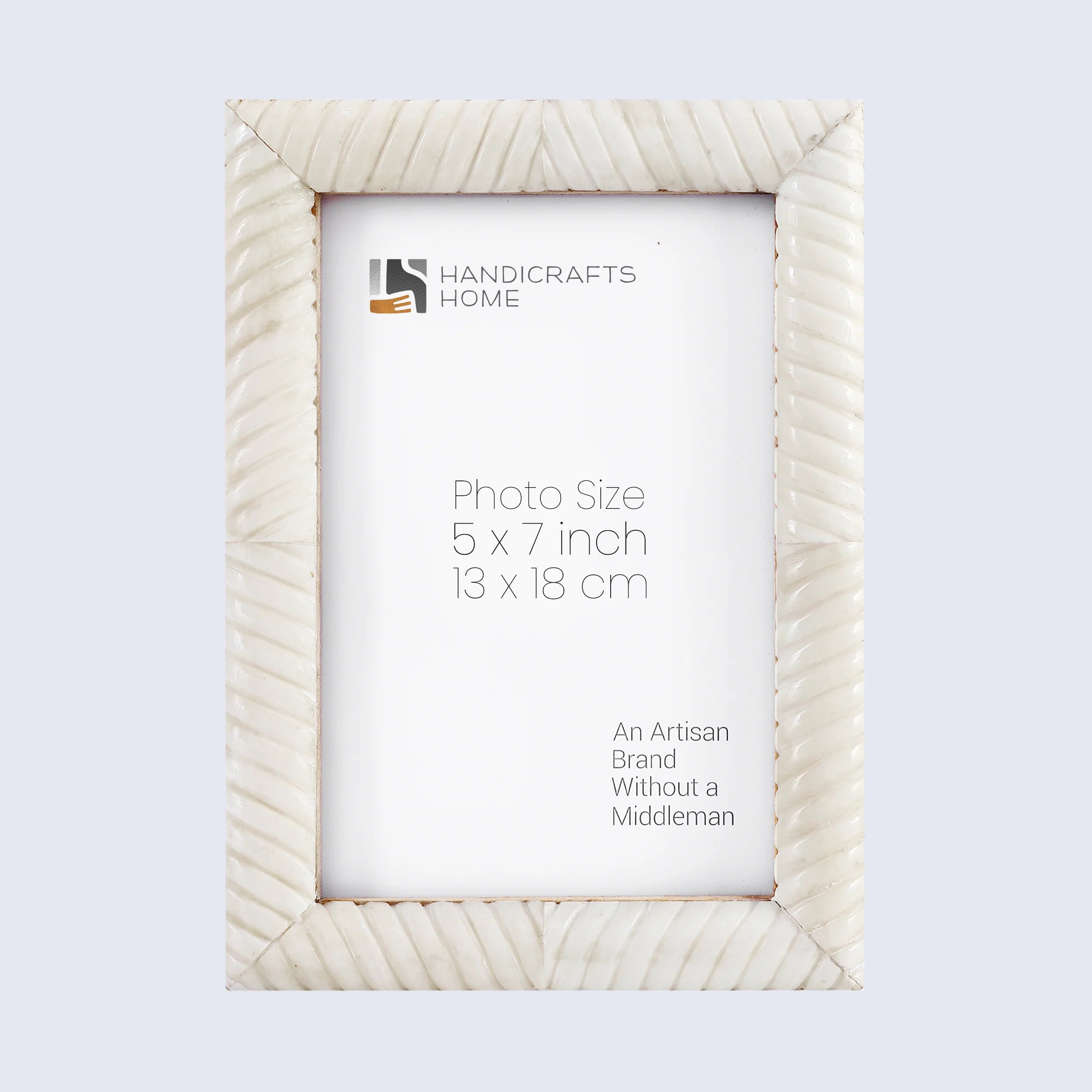 Picture Frame Sea Siren Ligeia Collection Bone Inlay White – 2 Sizes