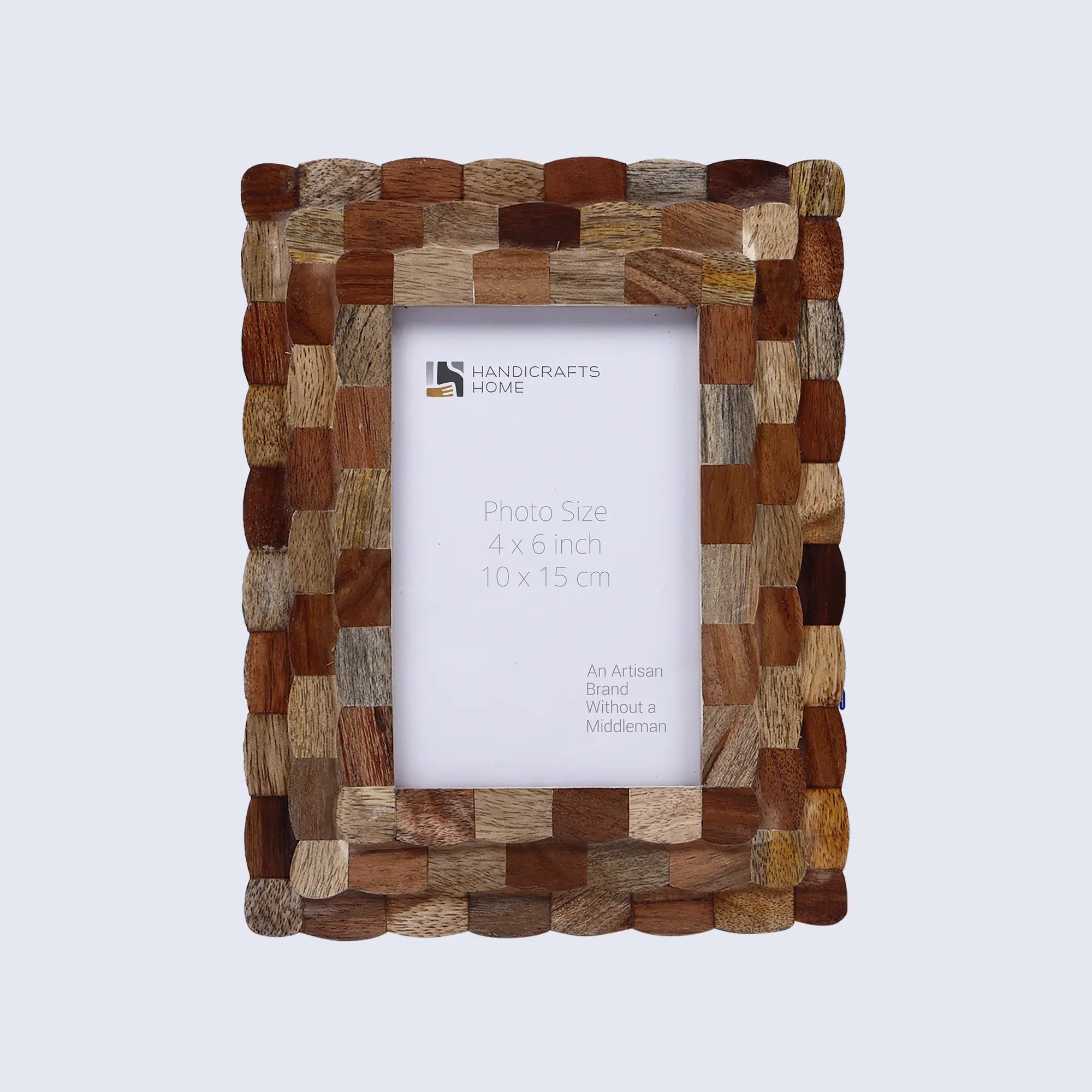 Picture Frame Artisan Hive Collection Wood Beige & Brown – 3 Sizes