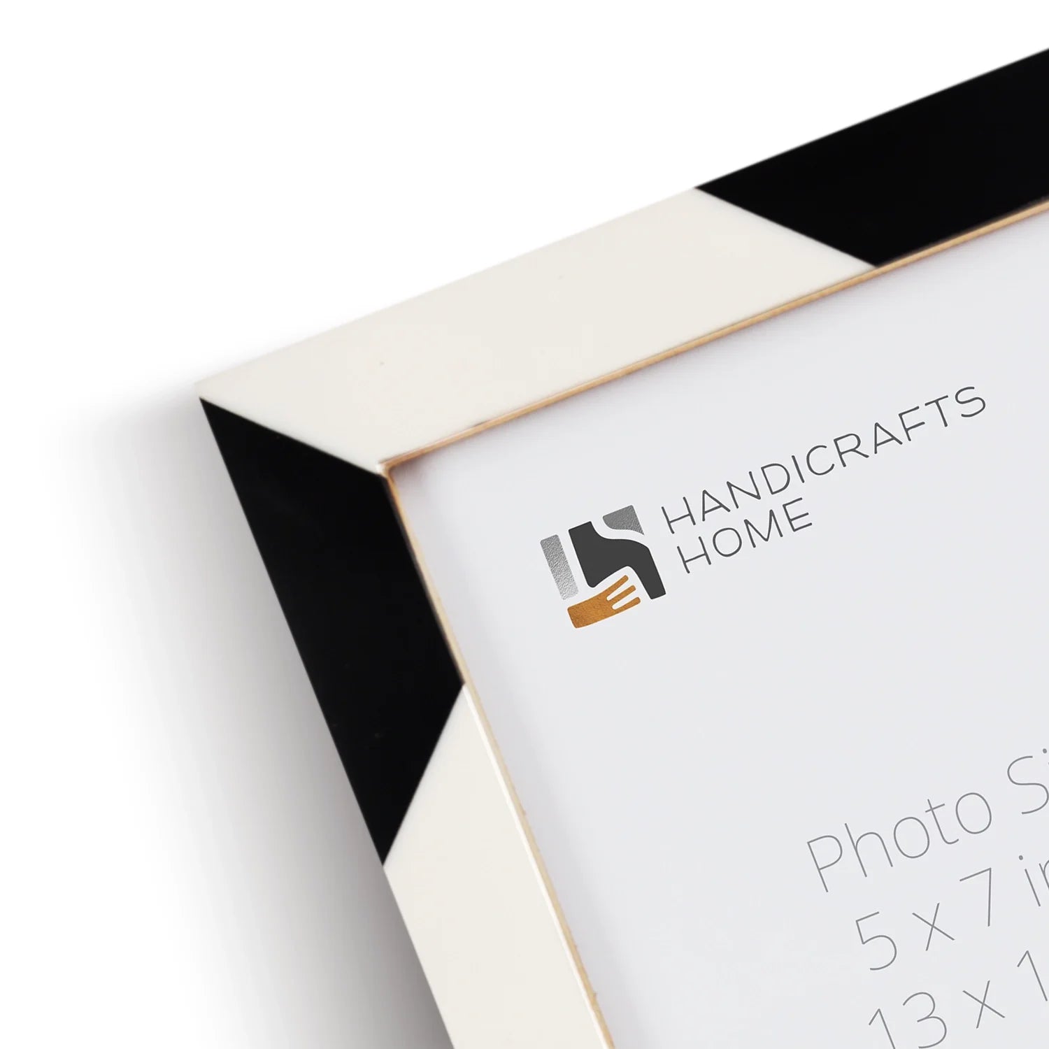 Artisan Bedazzle Black & White Picture Frames 4x6 5x7 8x10