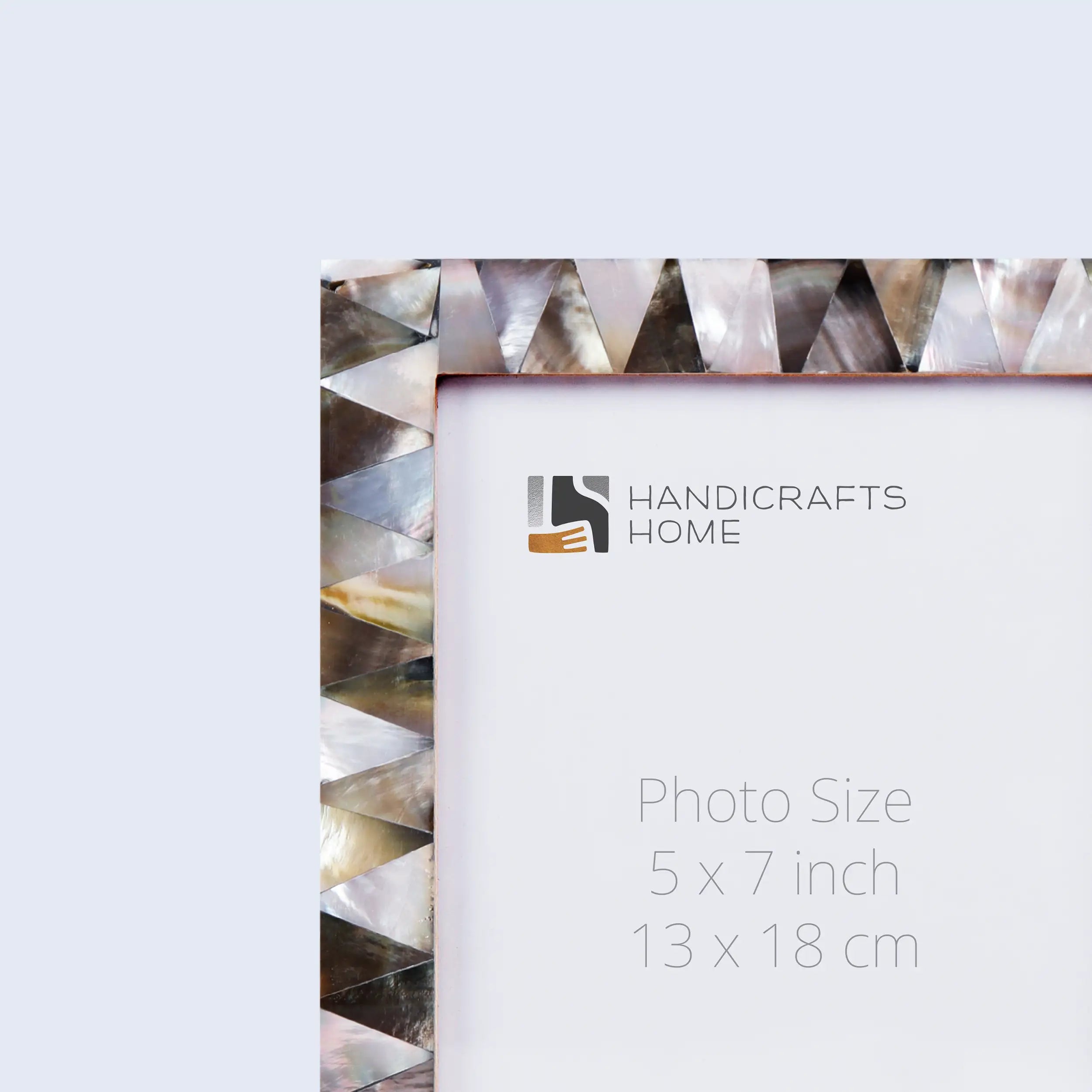 Picture Frame Pearlescent Ebony Collection Mother of Pearl Black – 3 Sizes