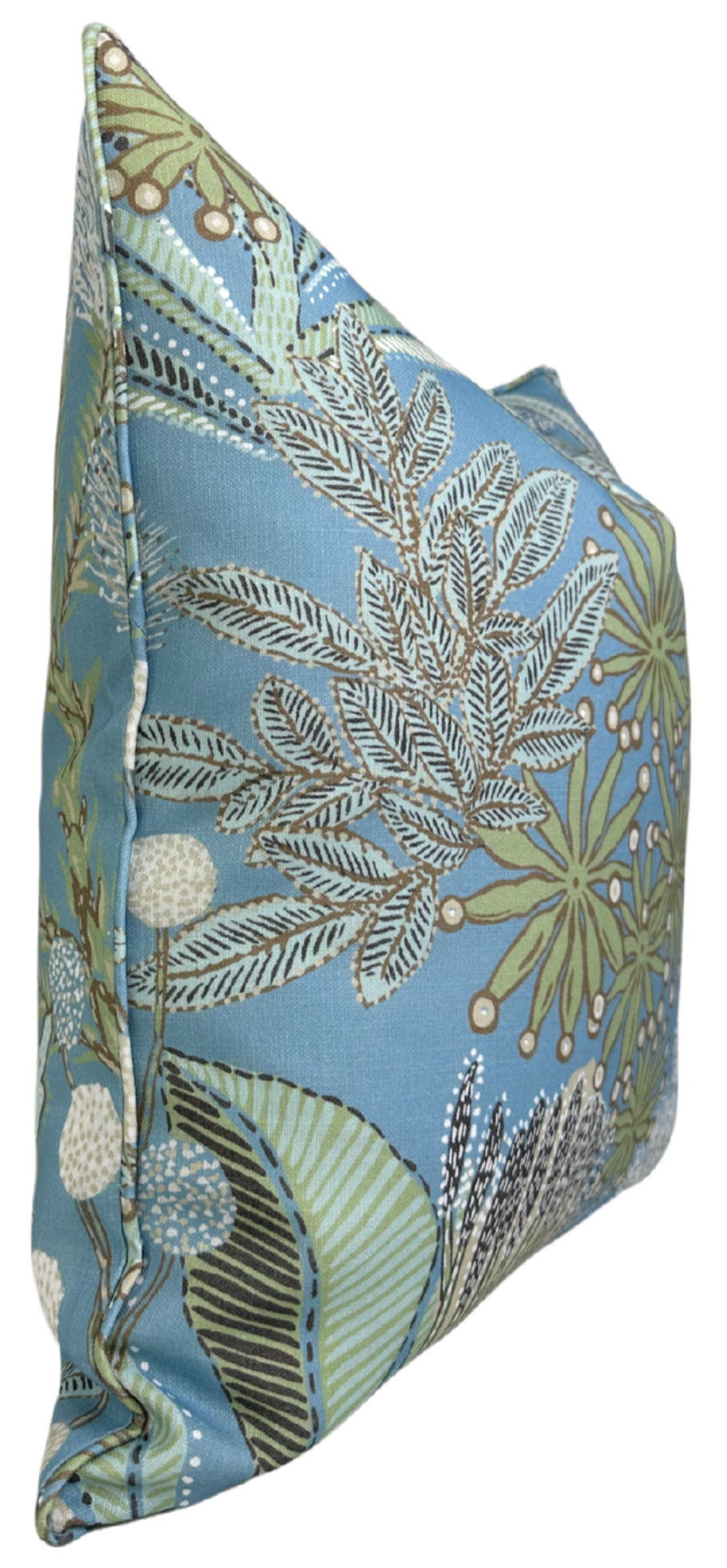 Protea Performance Pillow Cover in Spa Blue, Thibaut Pillows