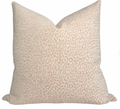 Spotted Pillow Cover in Blush Pink