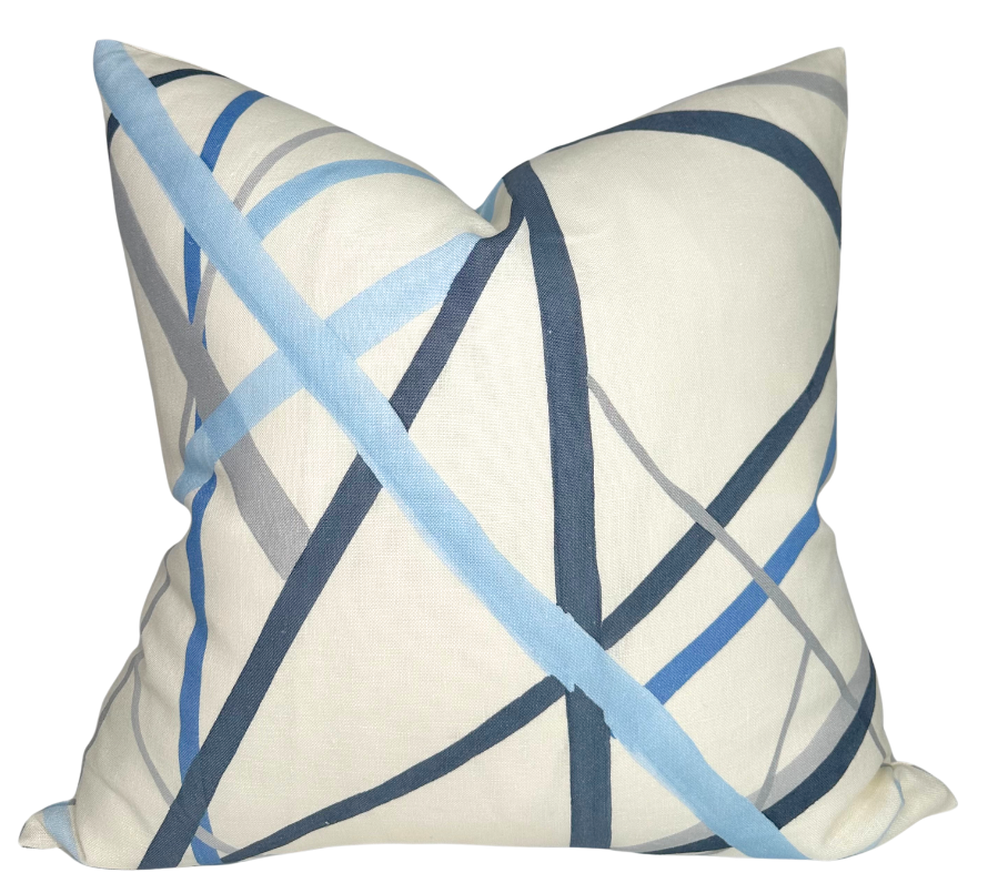 Simpatico Pillow Cover in Sky, Kelly Wearstler Textiles