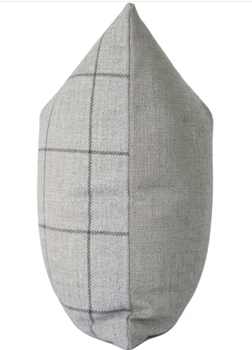 Bancroft Wool Pillow Cover in Fog Grey, Schumacher Textiles