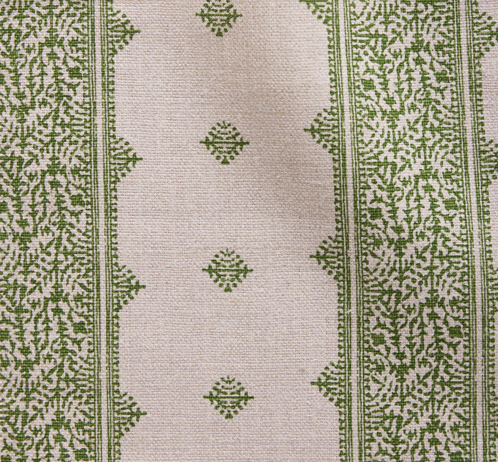 Fez Pillow Cover in Green, Peter Dunham Textiles