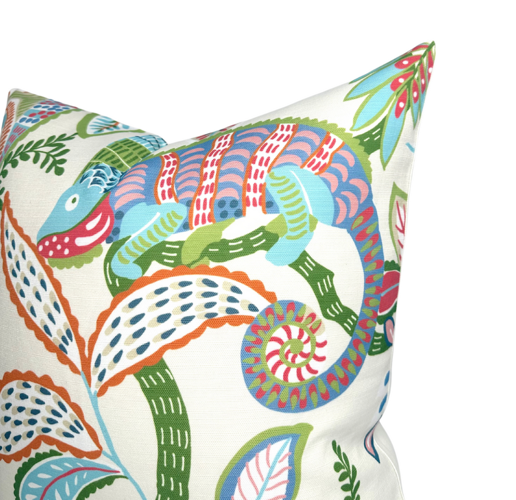 Iggy Performance Pillow Cover in Ivory, Thibaut Pillows