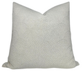 Inverse Scalloped Woven Pillow Cover in Natural