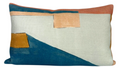 District Pillow Cover in Apricot, Kelly Wearstler Textiles