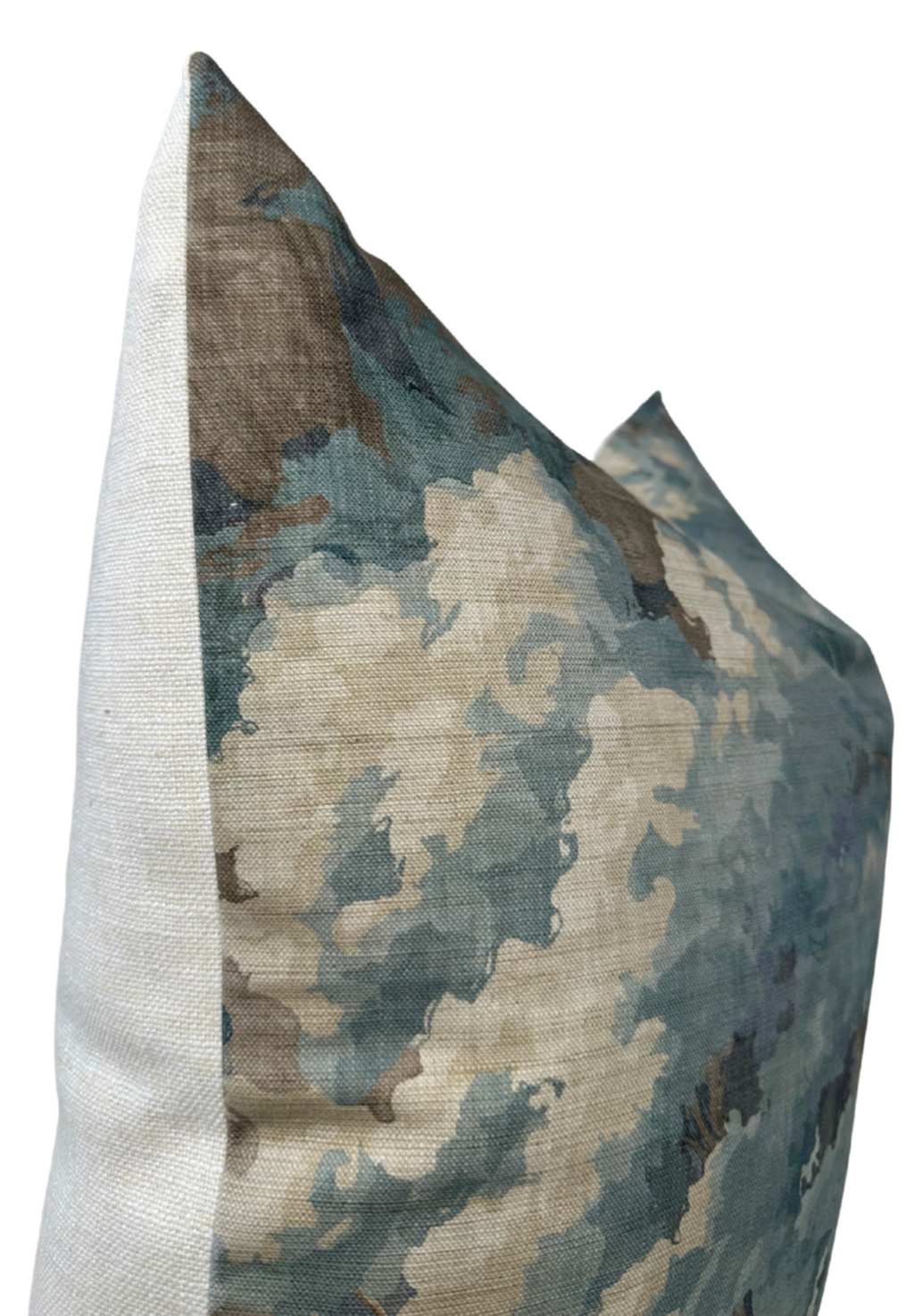 Woodland Clearing Pillow Cover in Spa Blue, Thibaut Pillows