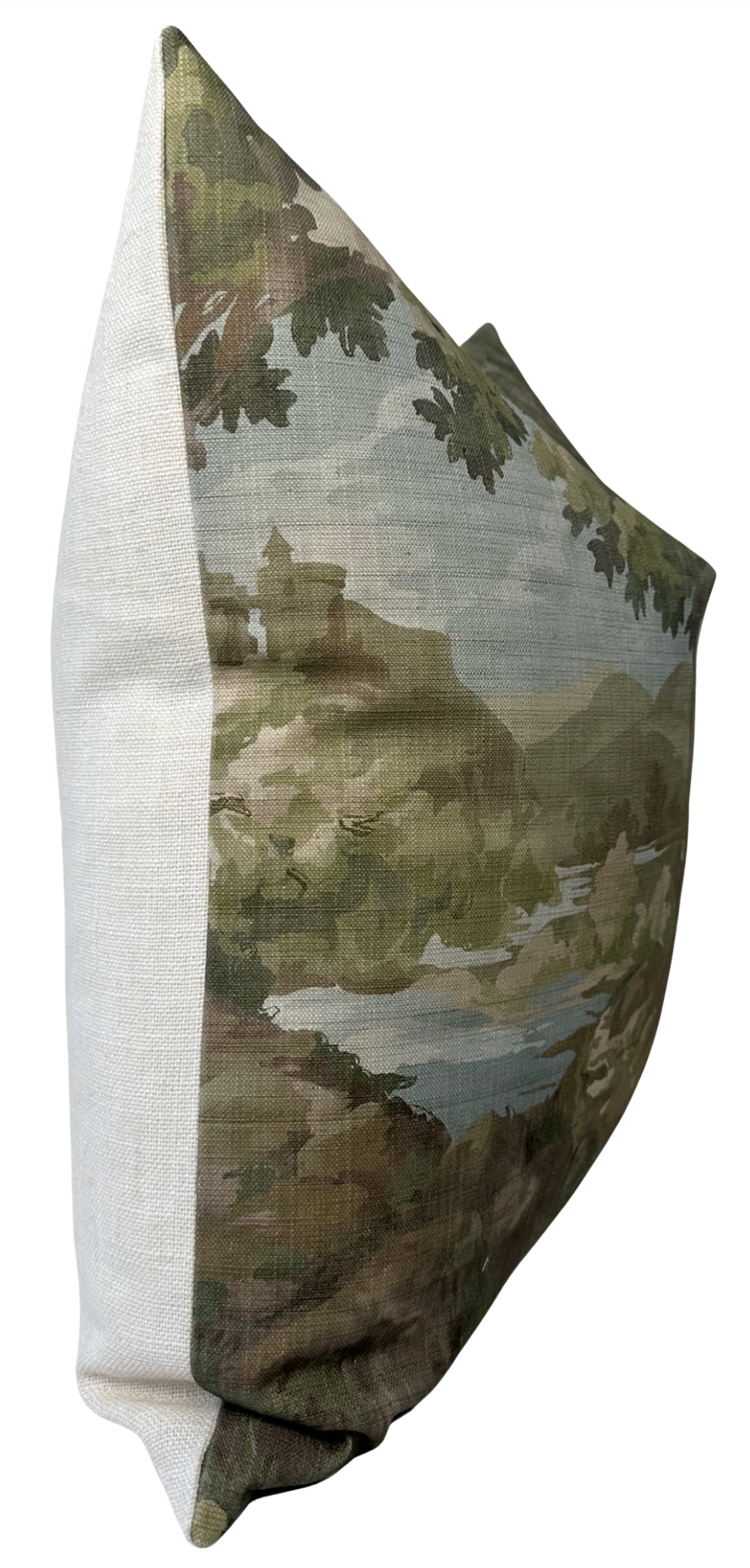 Woodland Clearing Pillow Cover in Green, Thibaut Pillows
