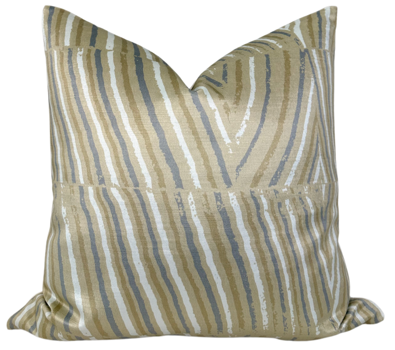 Post Velvet Pillow Cover in Bronze, Kelly Wearstler Textiles