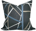 Simpatico Pillow Cover in Raven, Kelly Wearstler Textiles