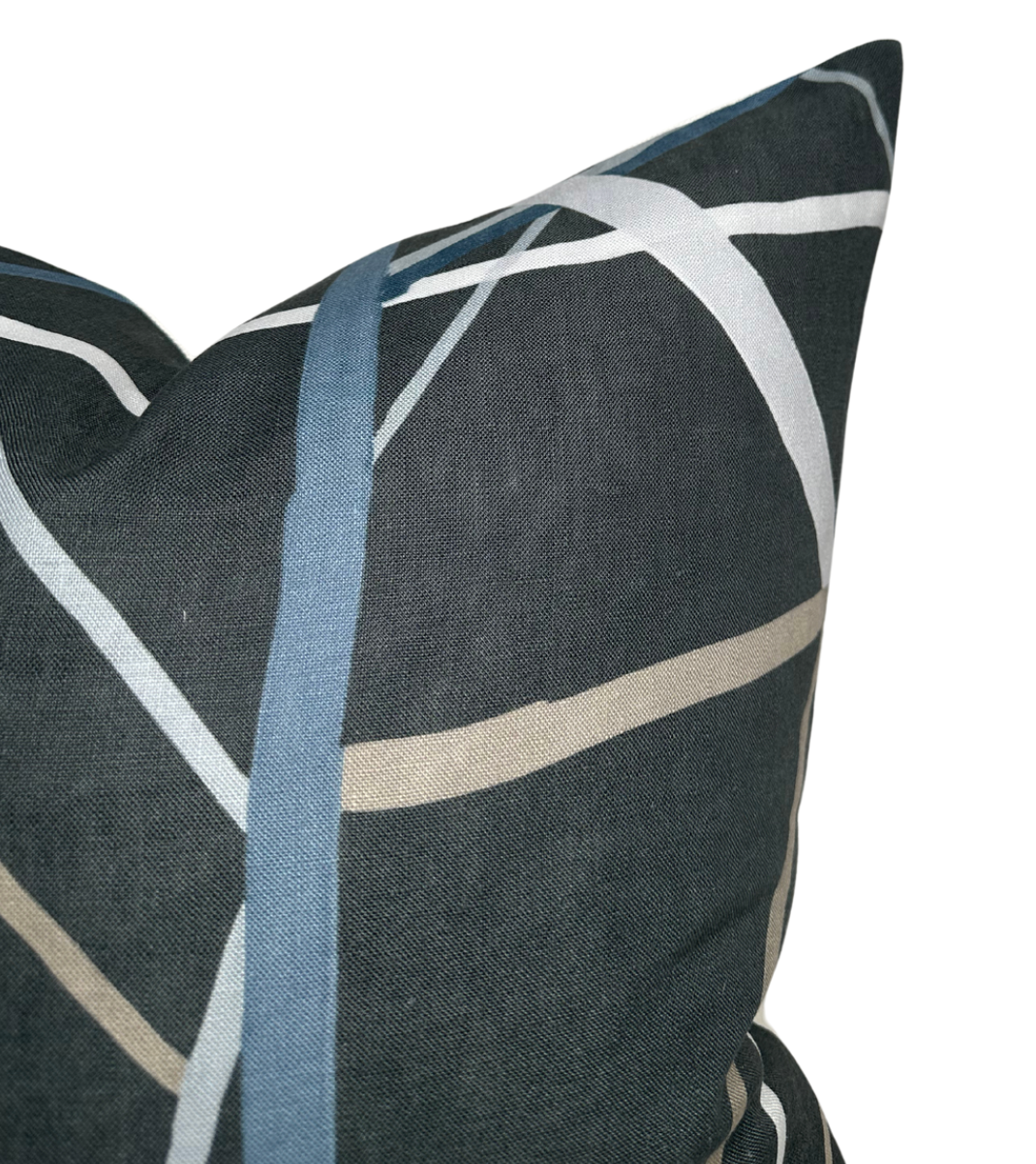 Simpatico Pillow Cover in Raven, Kelly Wearstler Textiles
