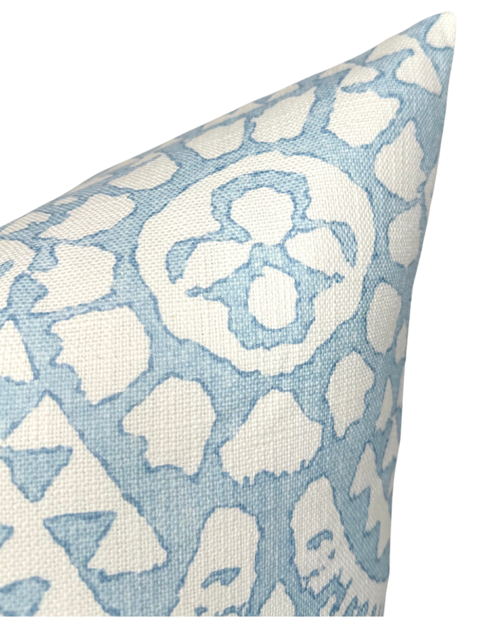 Chamomile Pillow Cover in Spa Blue, Thibaut Pillows