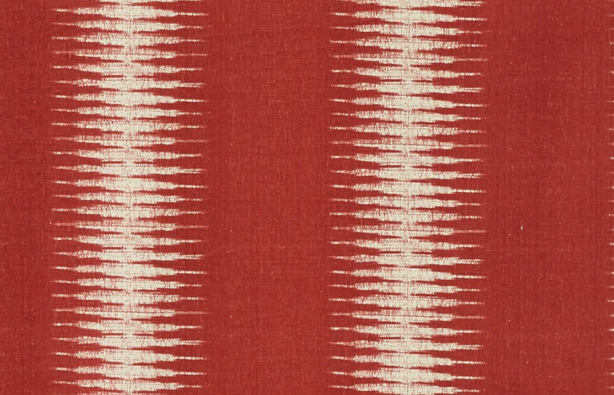 Ikat Pillow Cover in Pomegranate, Peter Dunham Textiles