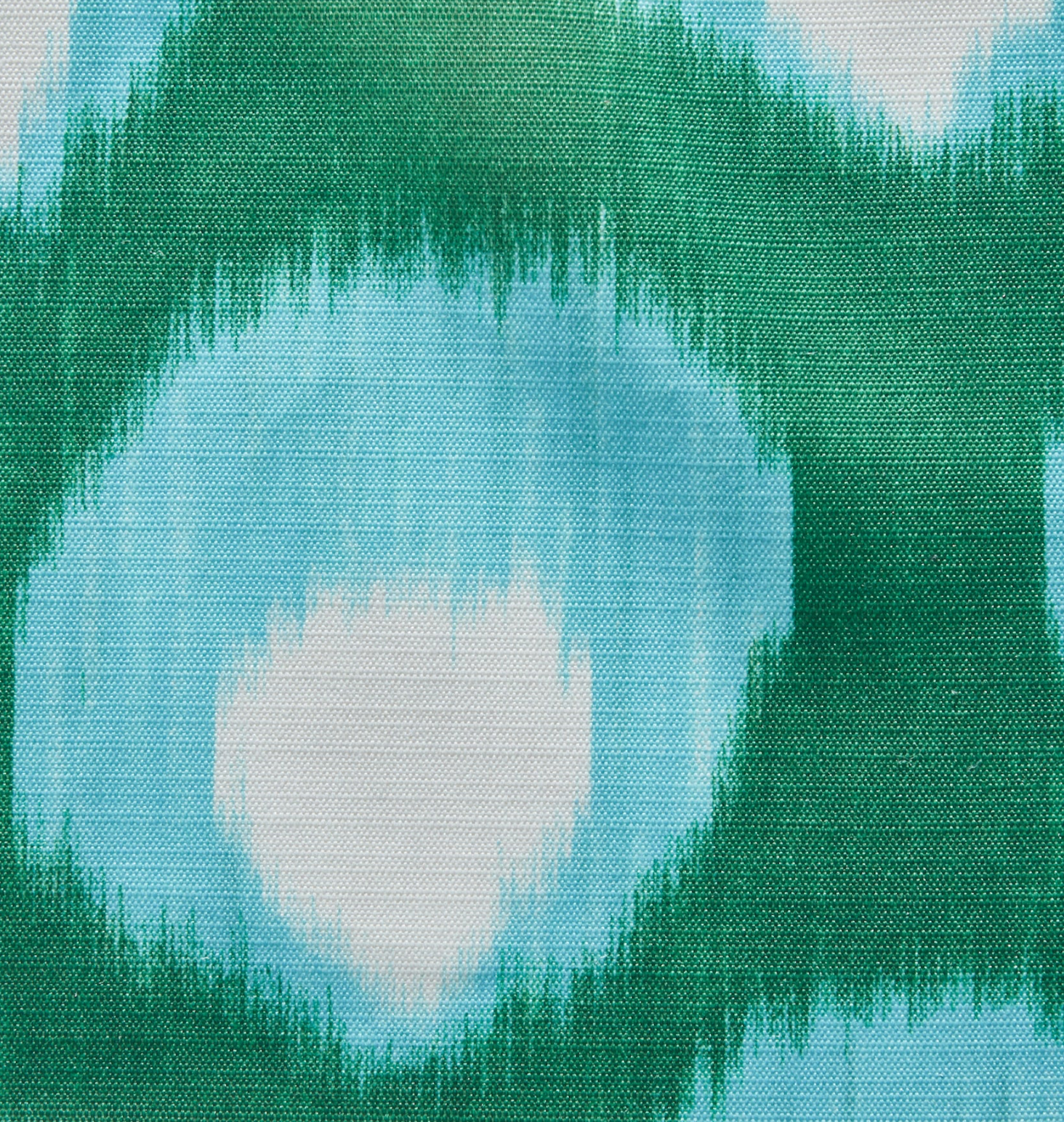 Bukhara Outdoor Pillow Cover in Green/Blue, Indoor Outdoor Pillows, Peter Dunham Textiles