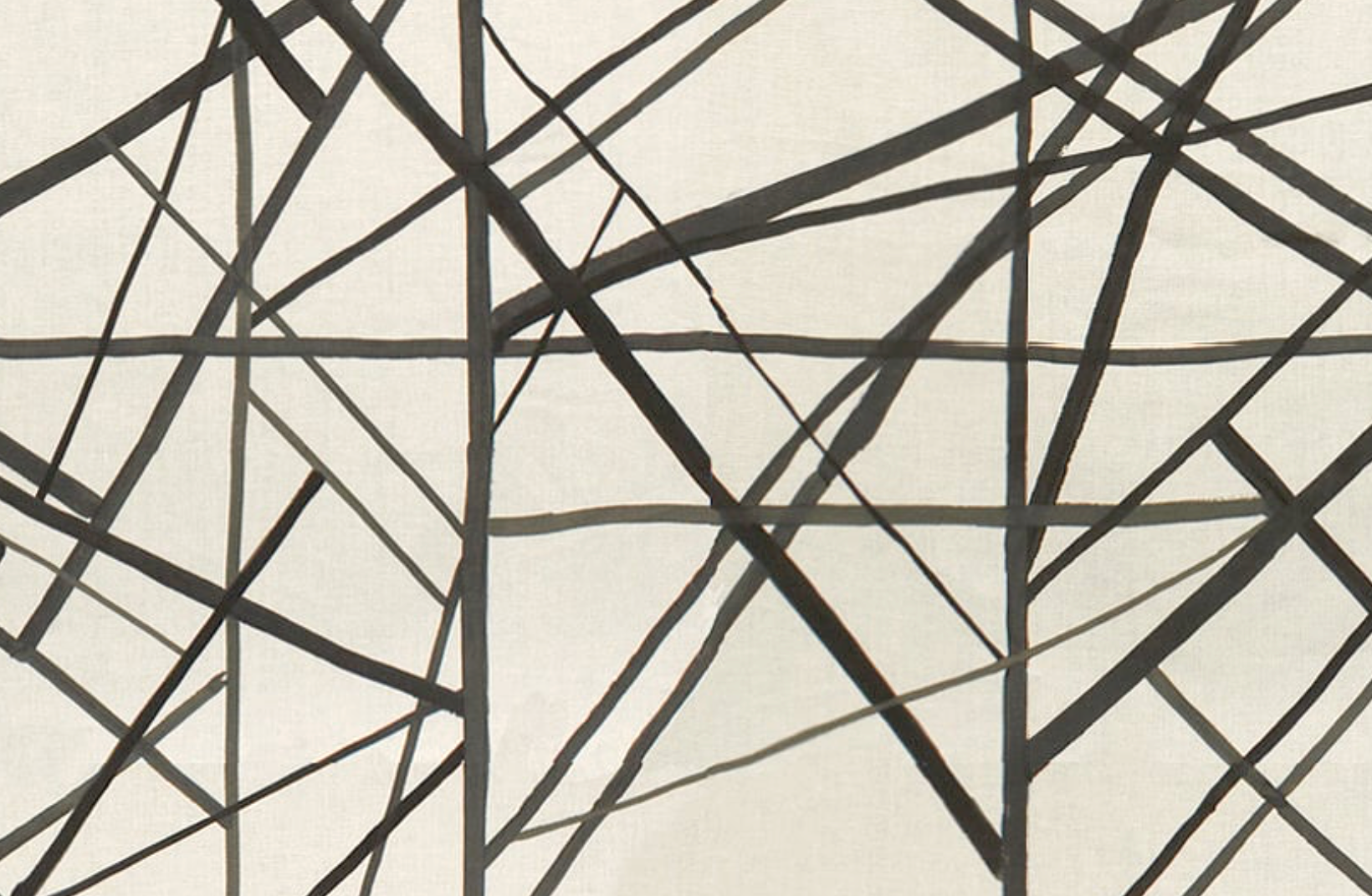 Channels Pillow Cover in Ebony, Kelly Weasrtler Textiles