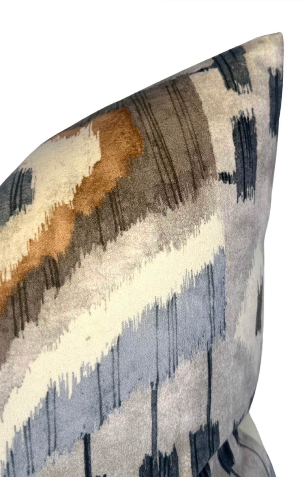 Artesian Velvet Pillow Cover in Birch, Thibaut Pillows