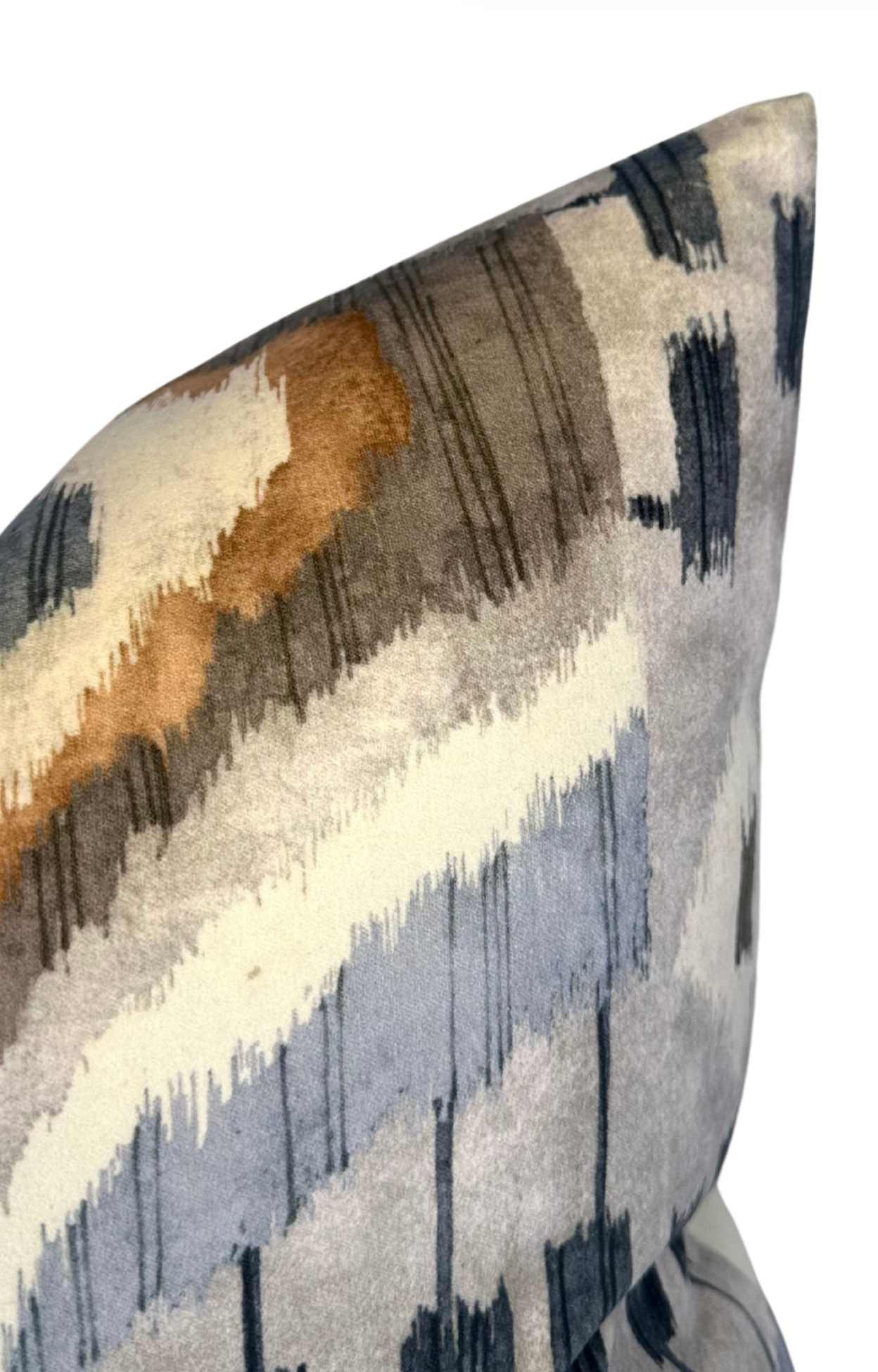 Artesian Velvet Pillow Cover in Birch, Thibaut Pillows