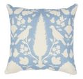 Chenonceau Pillow Cover in Sky, Schumacher Textiles