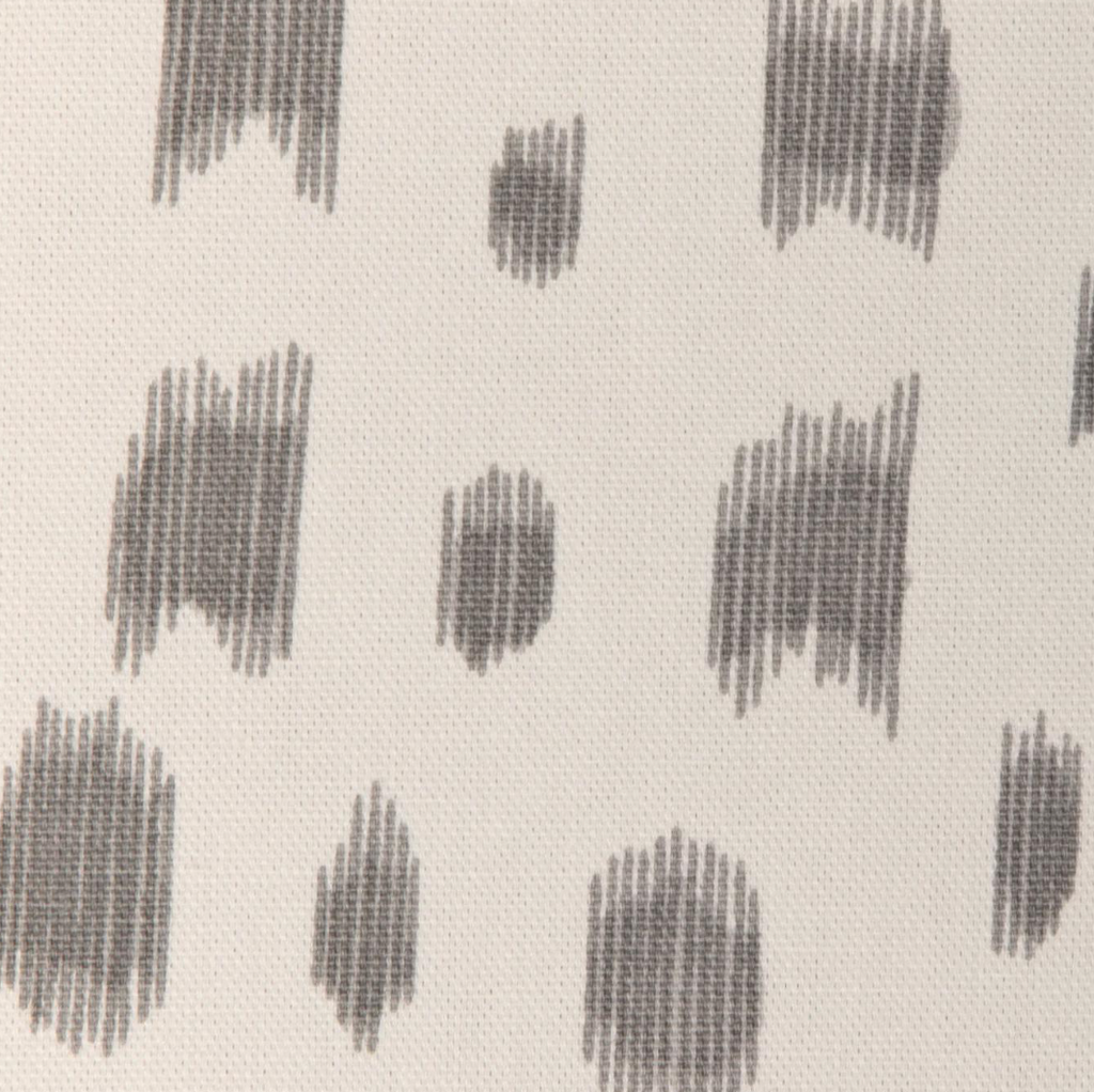 Les Touches Pillow Cover in Gray