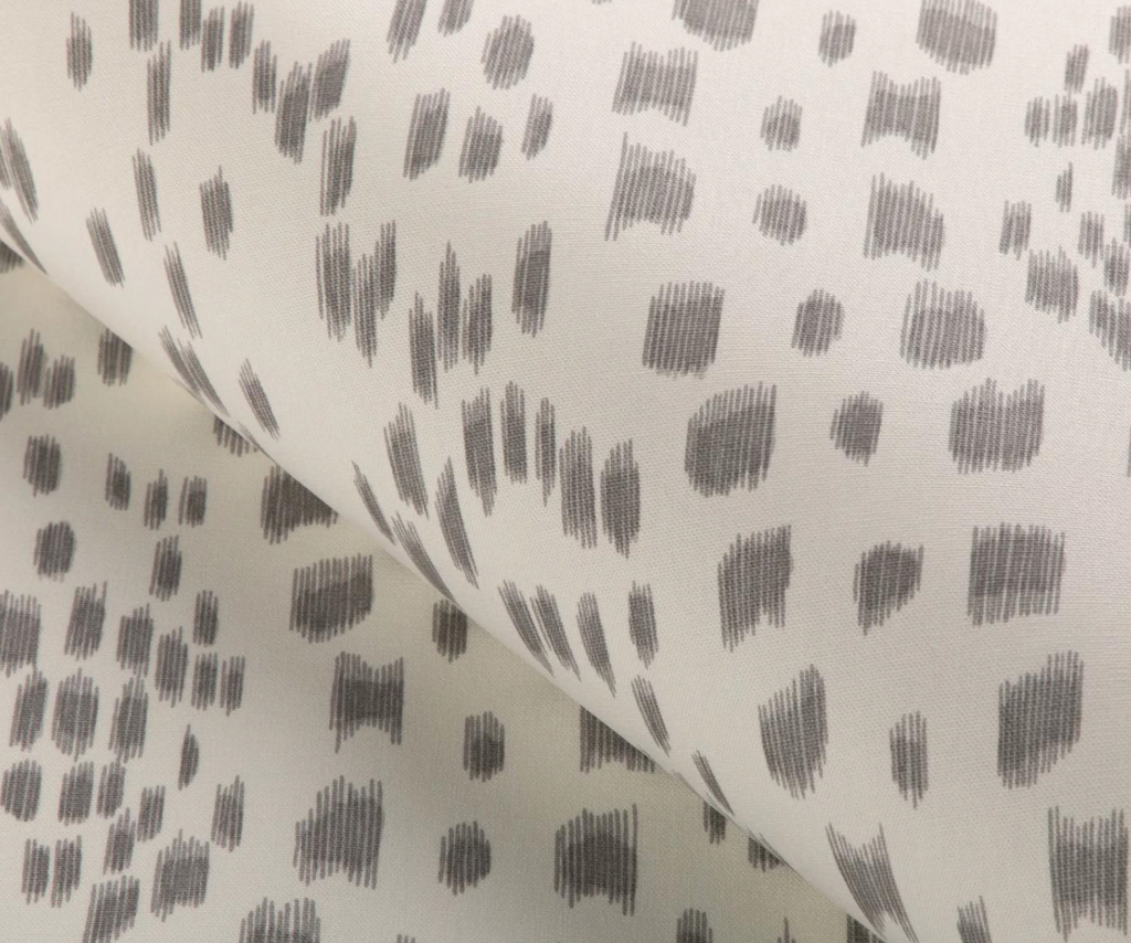 Les Touches Pillow Cover in Gray